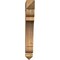 Ekena Millwork Olympic Arts & Crafts Rough Sawn Bracket, Western Red Cedar, 4"W x 26"D x 30"H BKT04X26X30OLY03RWR - alternate 3
